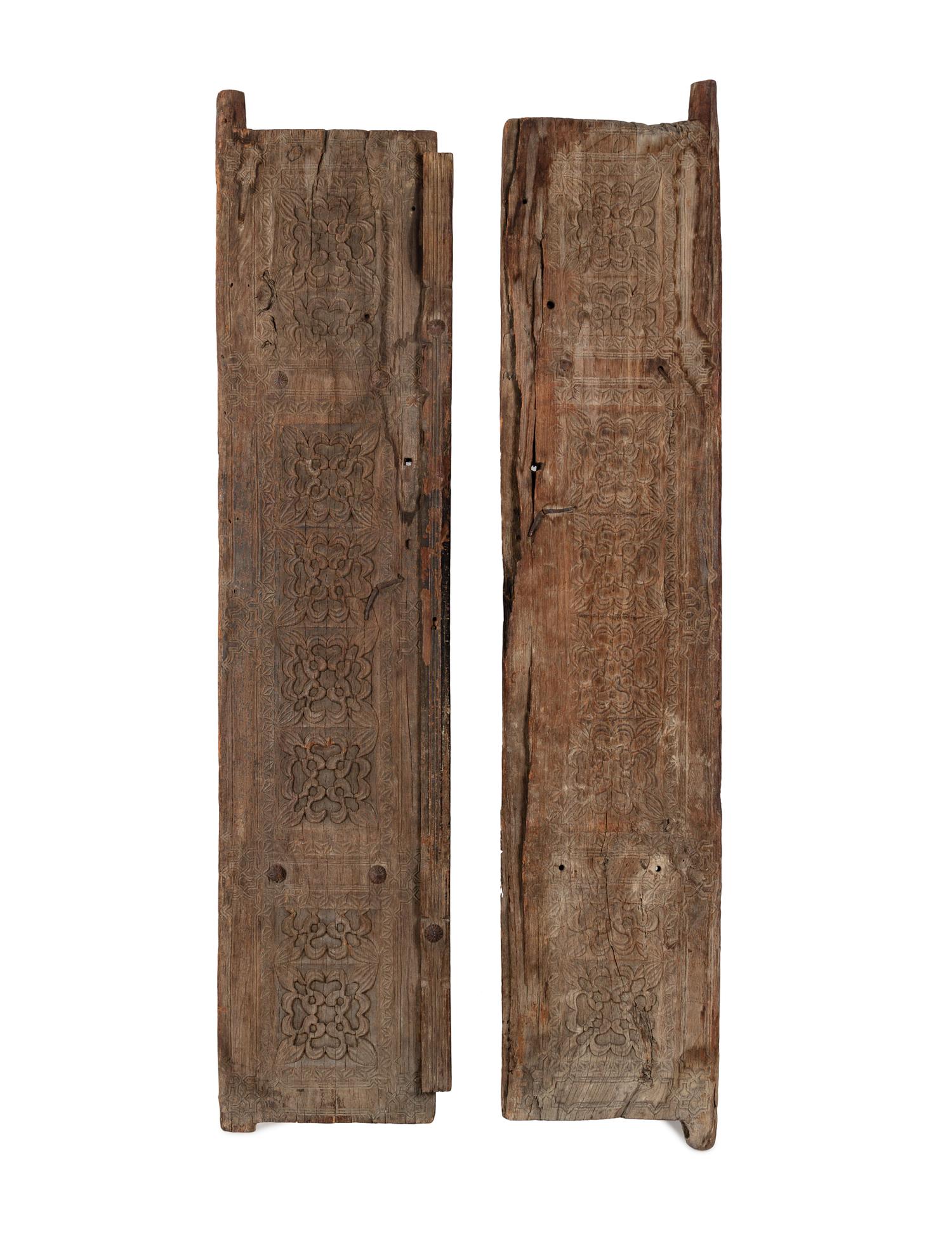 Two Persian Door Panels