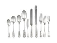 A Tiffany and Co. Silver Flatware Service