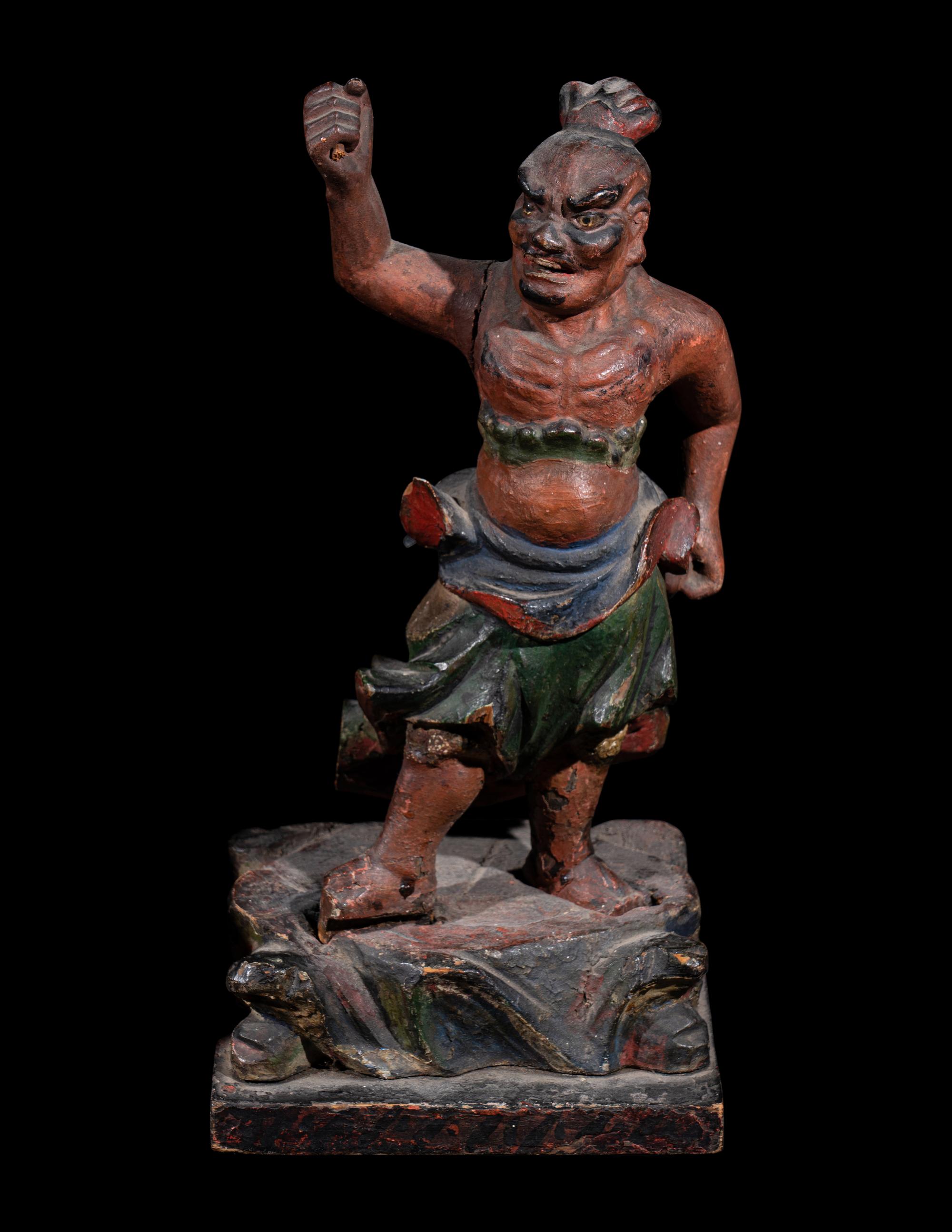Three Carved Wood Articles
