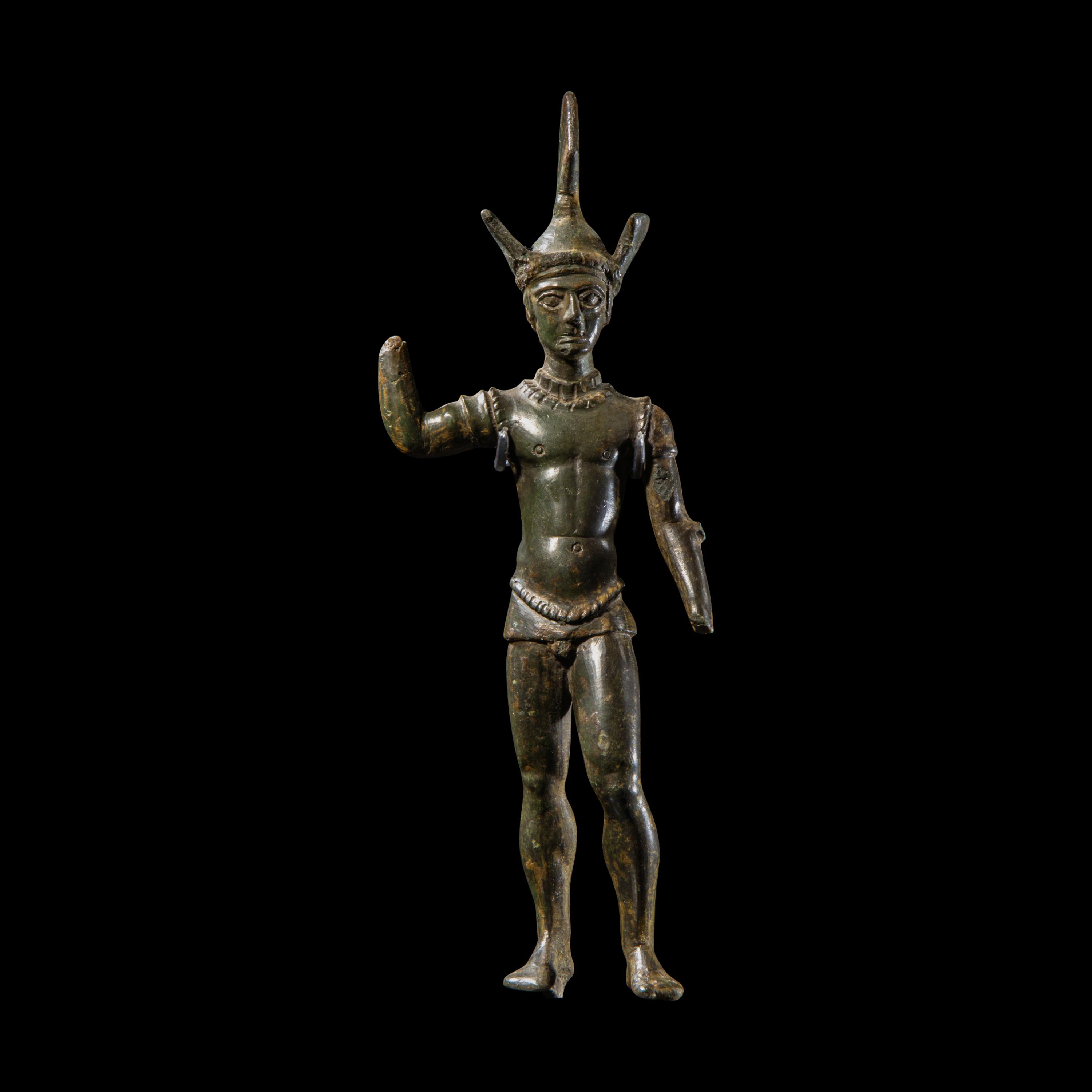 An Etruscan Bronze Warrior