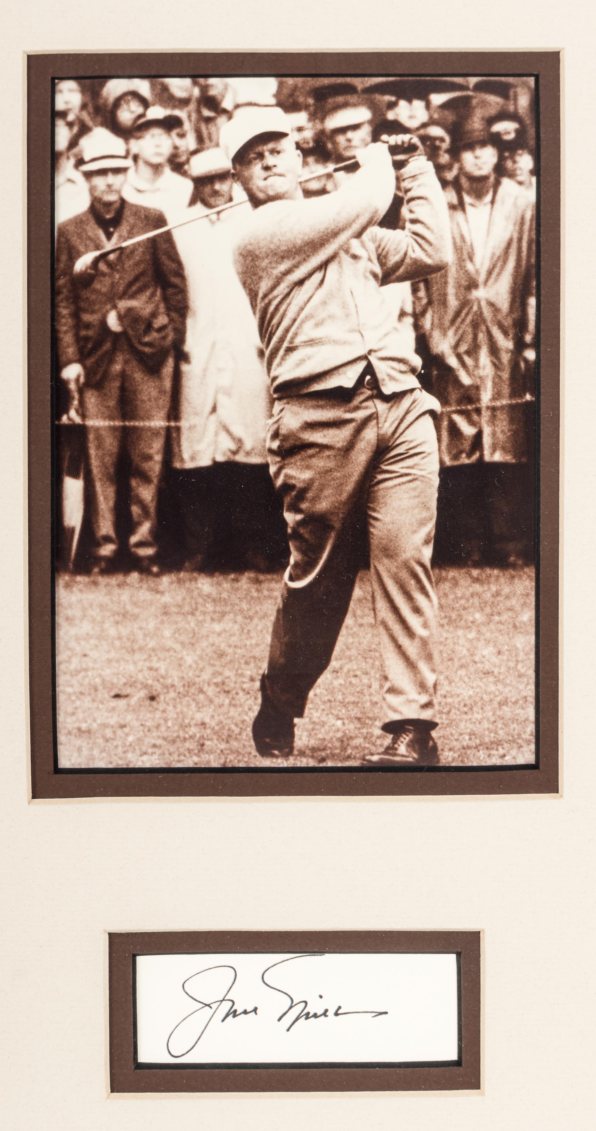 A Group of Arnold Palmer and Jack Nicklaus Displays Featuring Dual Signed Autograph 1962 U.S. Open Presentation