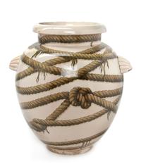 Le Funi Monumental Handeled Urn produced by Richard Ginori, Italy, c. 1927