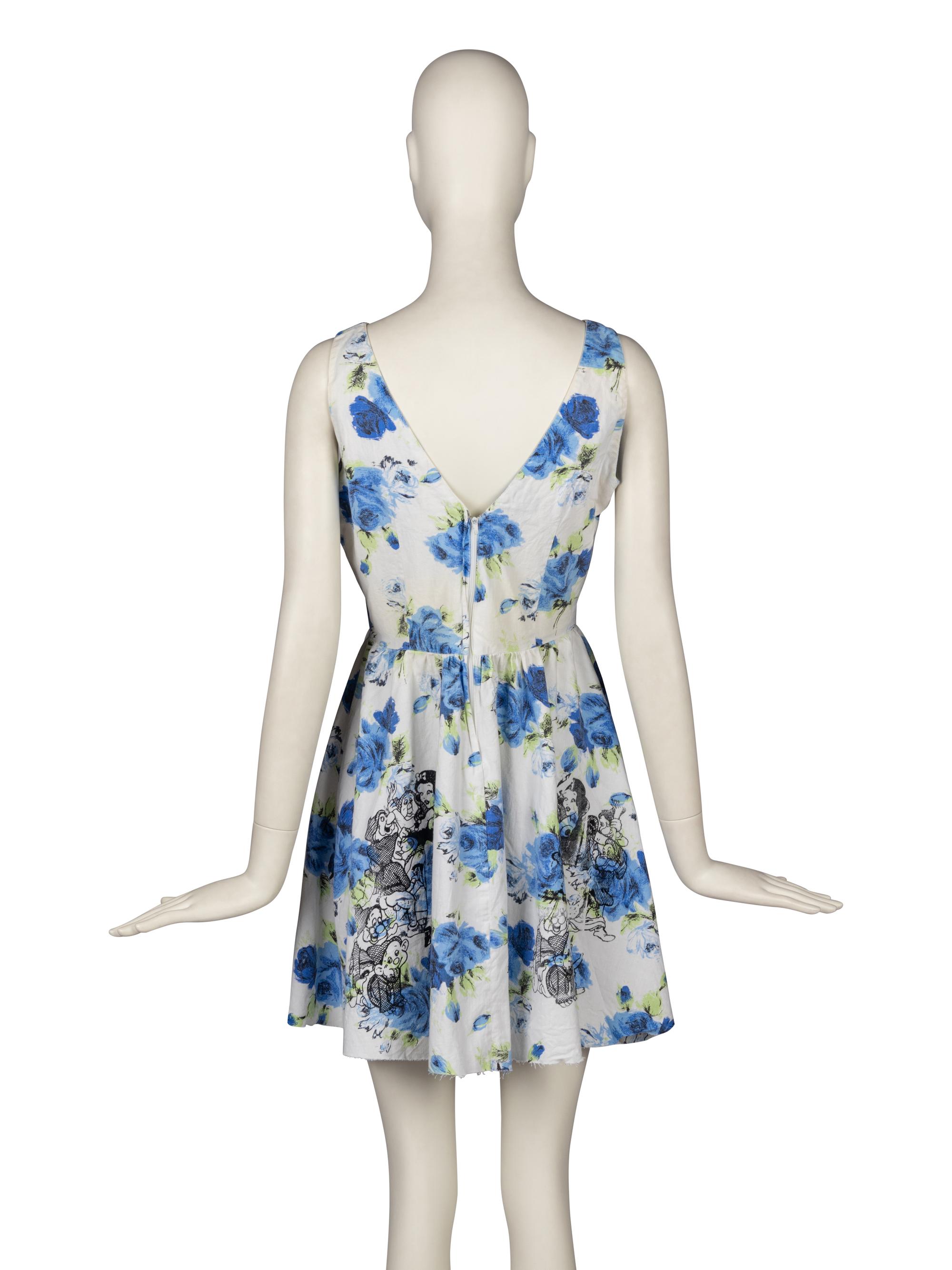 Vivienne Westwood / Malcolm McLaren Seditionaries Floral Dress with Snow White, 1976-77