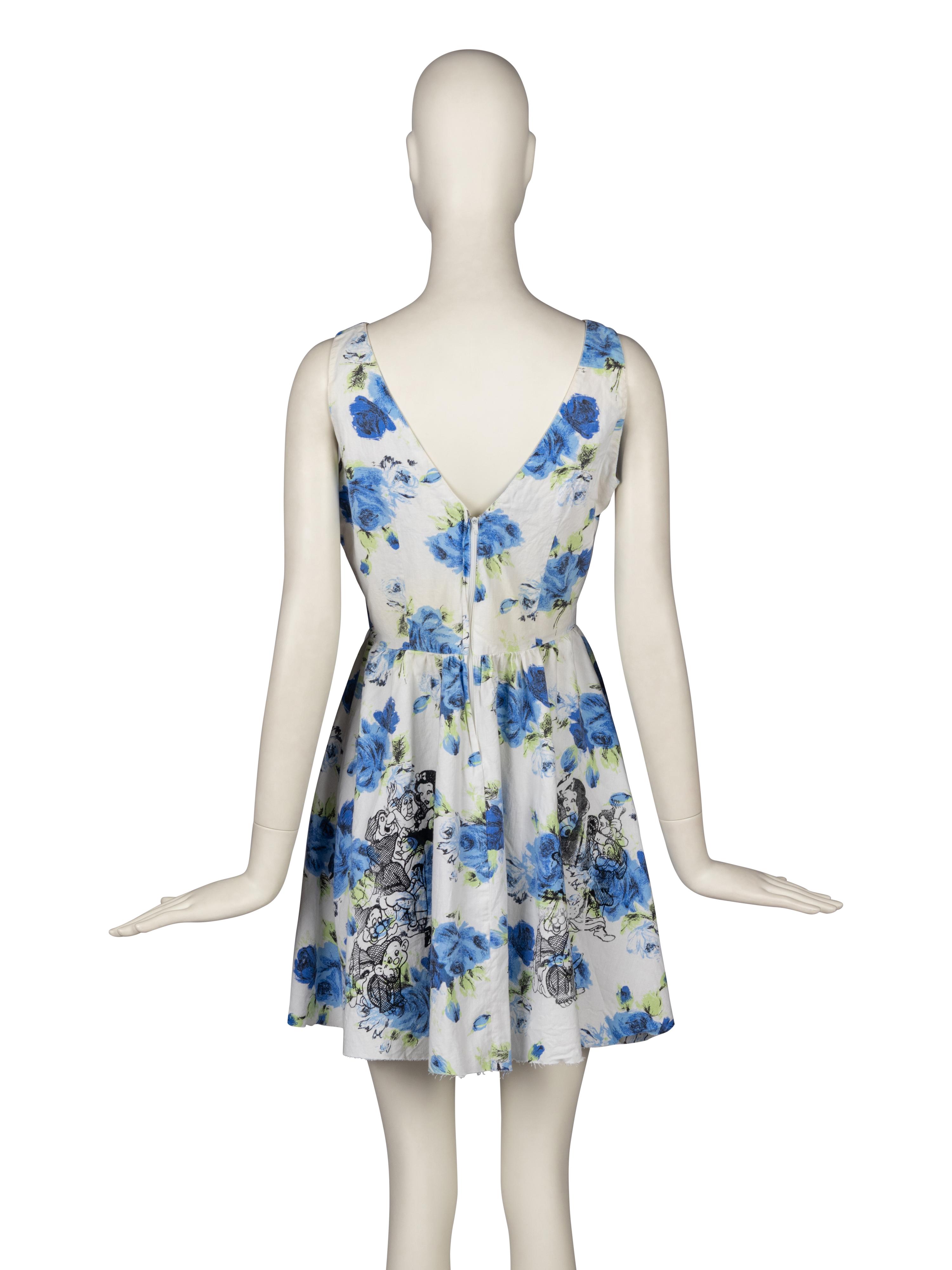 Vivienne Westwood / Malcolm McLaren Seditionaries Floral Dress with Snow White, 1976-77