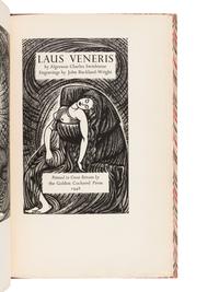 [GOLDEN COCKEREL PRESS]. SWINBURNE, Algernon Charles (1837-1909). Laus Veneris. London: The Golden Cockerel Press, 1948.