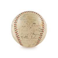 A 1928 St. Louis Cardinals Team Signed Autograph Baseball (Beckett Authentication Services)