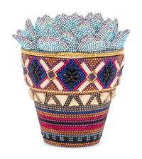 Judith Leiber Collector's Edition Potted Succulent Minaudière