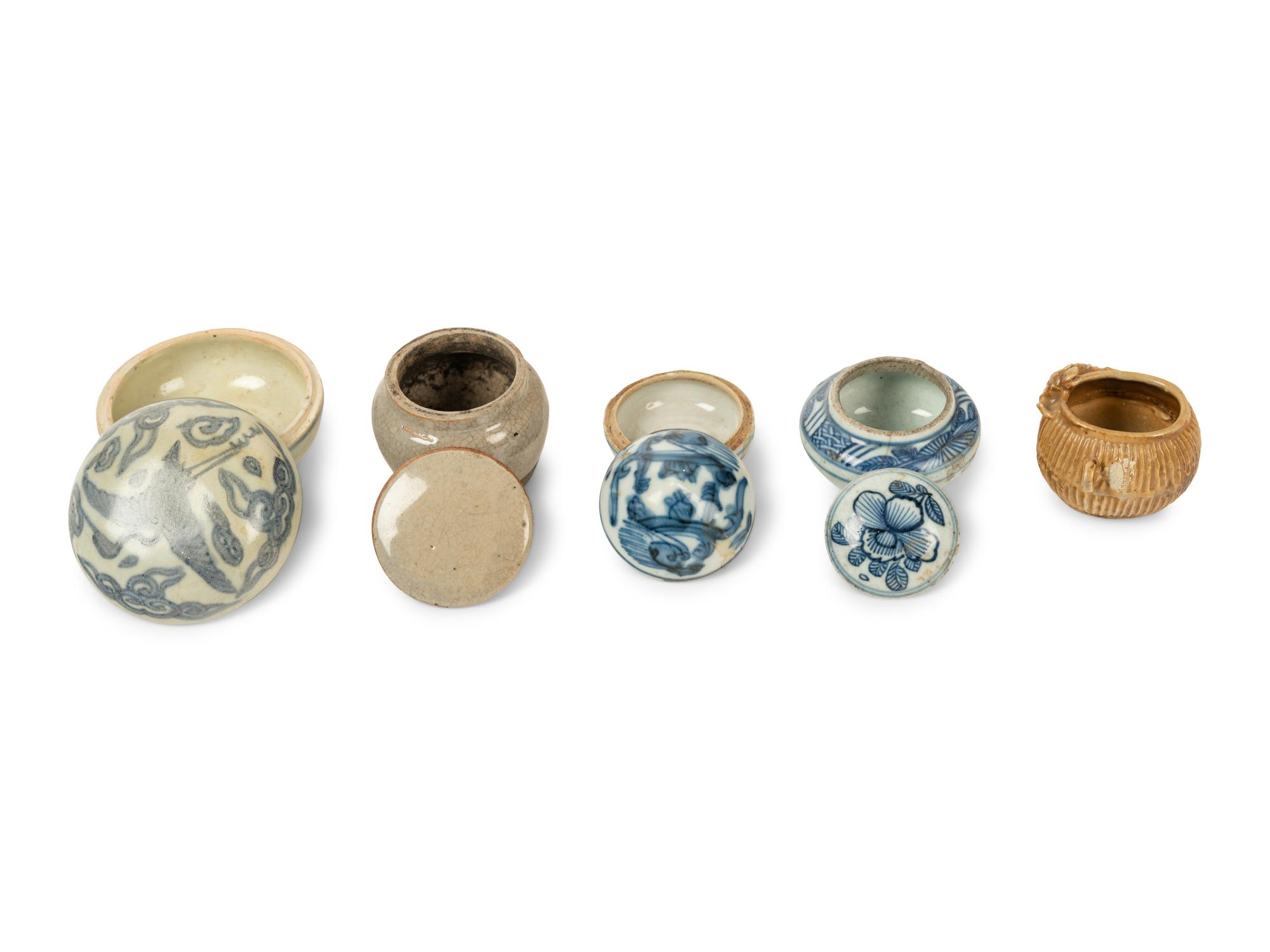 Five Chinese Porcelain Articles