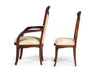 Set of Six Ombelle Chairs, circa 1900
