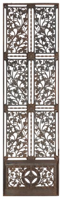 Daniel Hudson Burnham, (American, 1846-1912), lobby elevator door from the Fisher Building, Chicago, Illinois, c. 1896