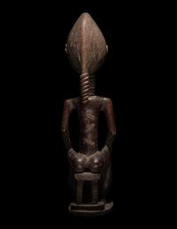 Three African Wood Figures