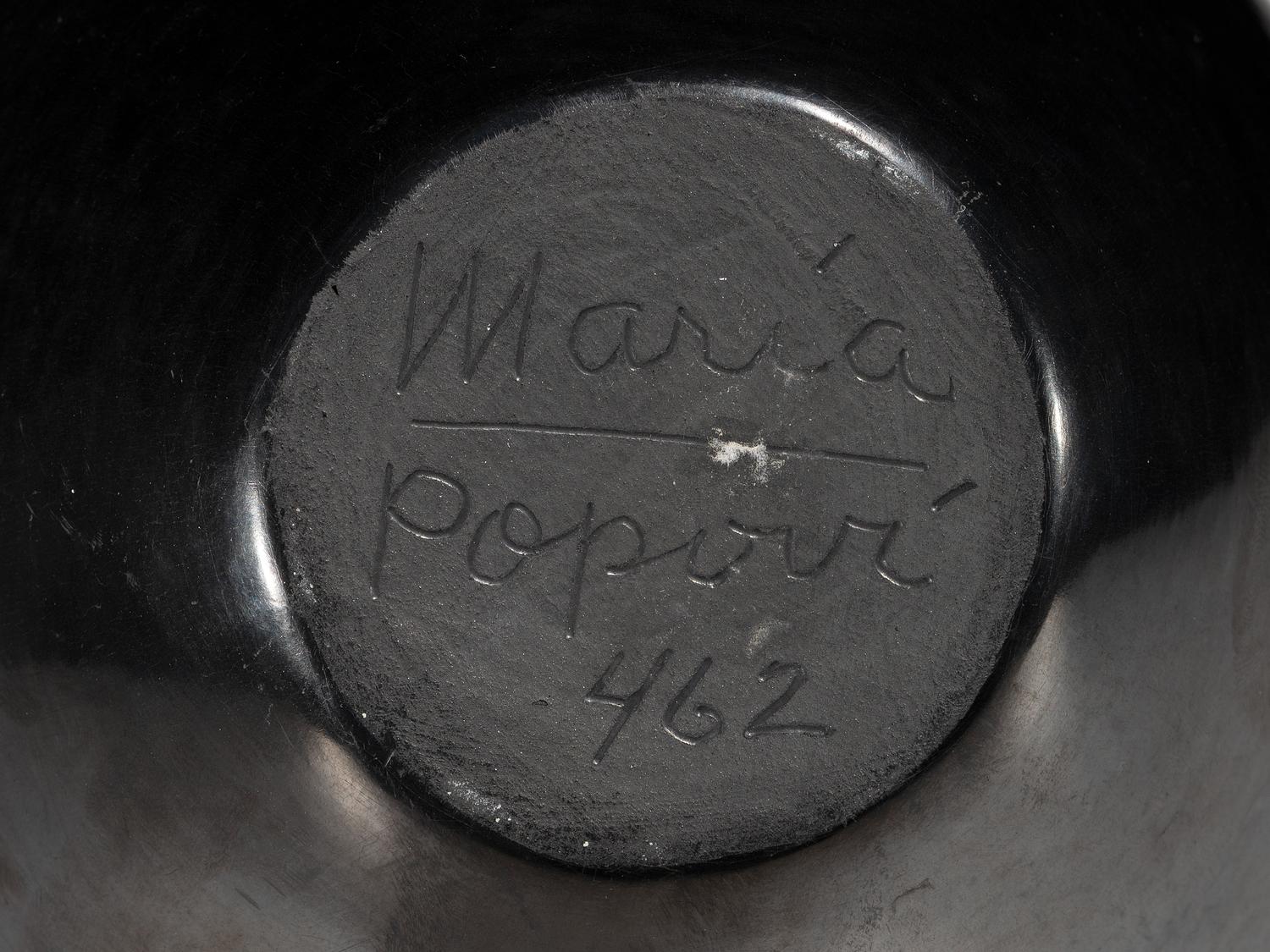 Blackware Pottery Jar May 1962