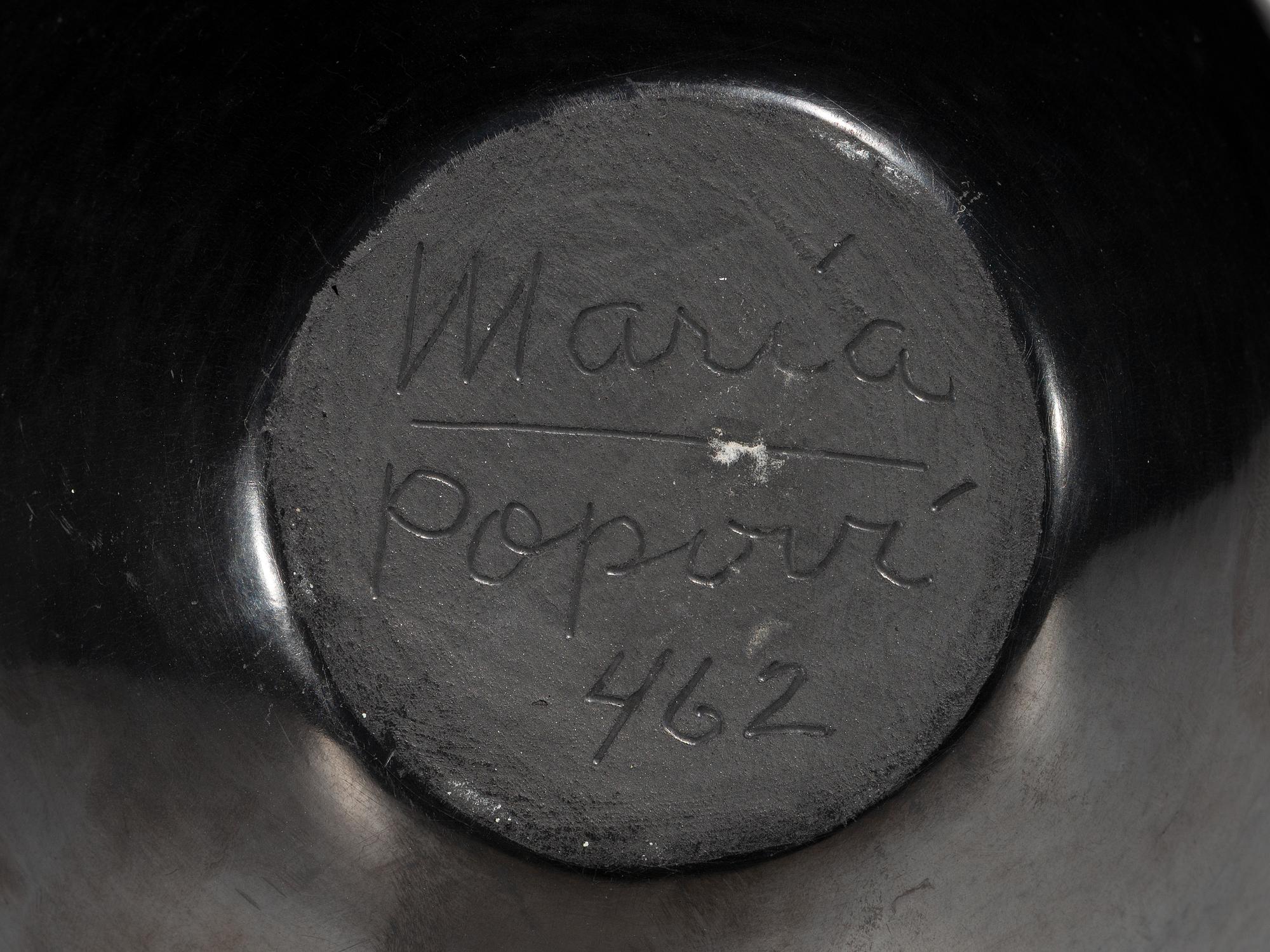 Blackware Pottery Jar May 1962