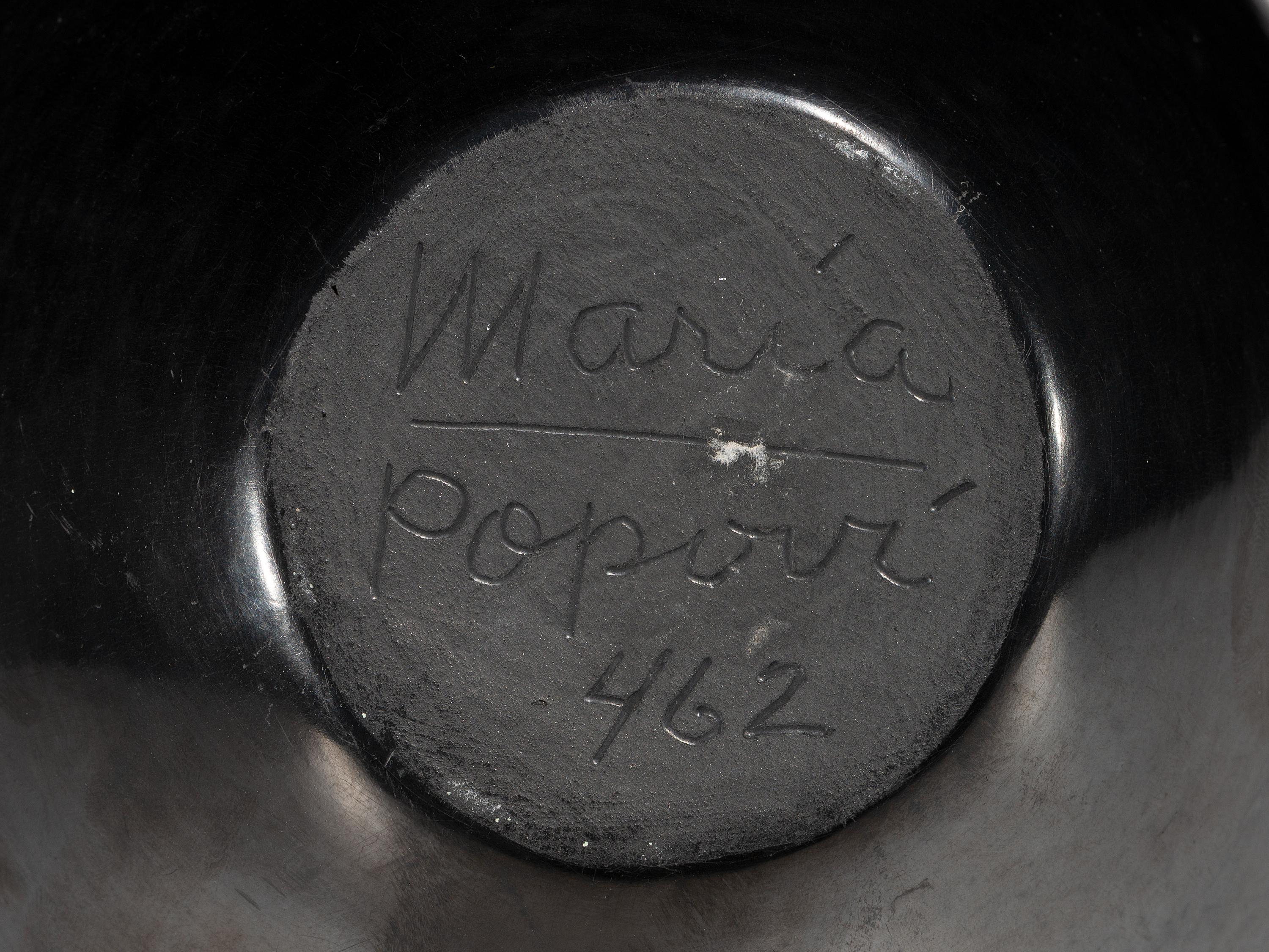Blackware Pottery Jar May 1962