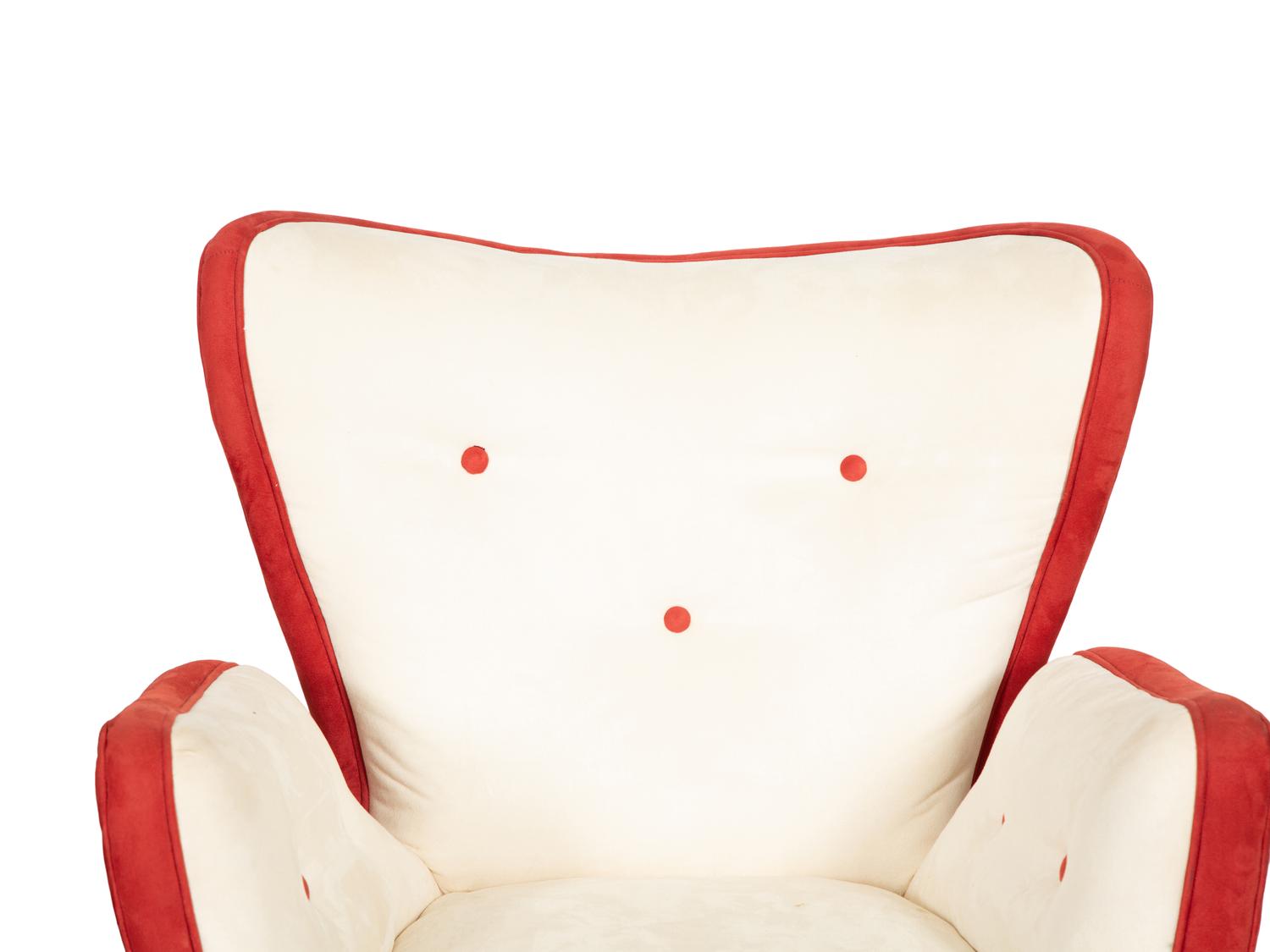 A Pair of Paolo Buffa (1903-1970) Modernist Italian Wing Chairs