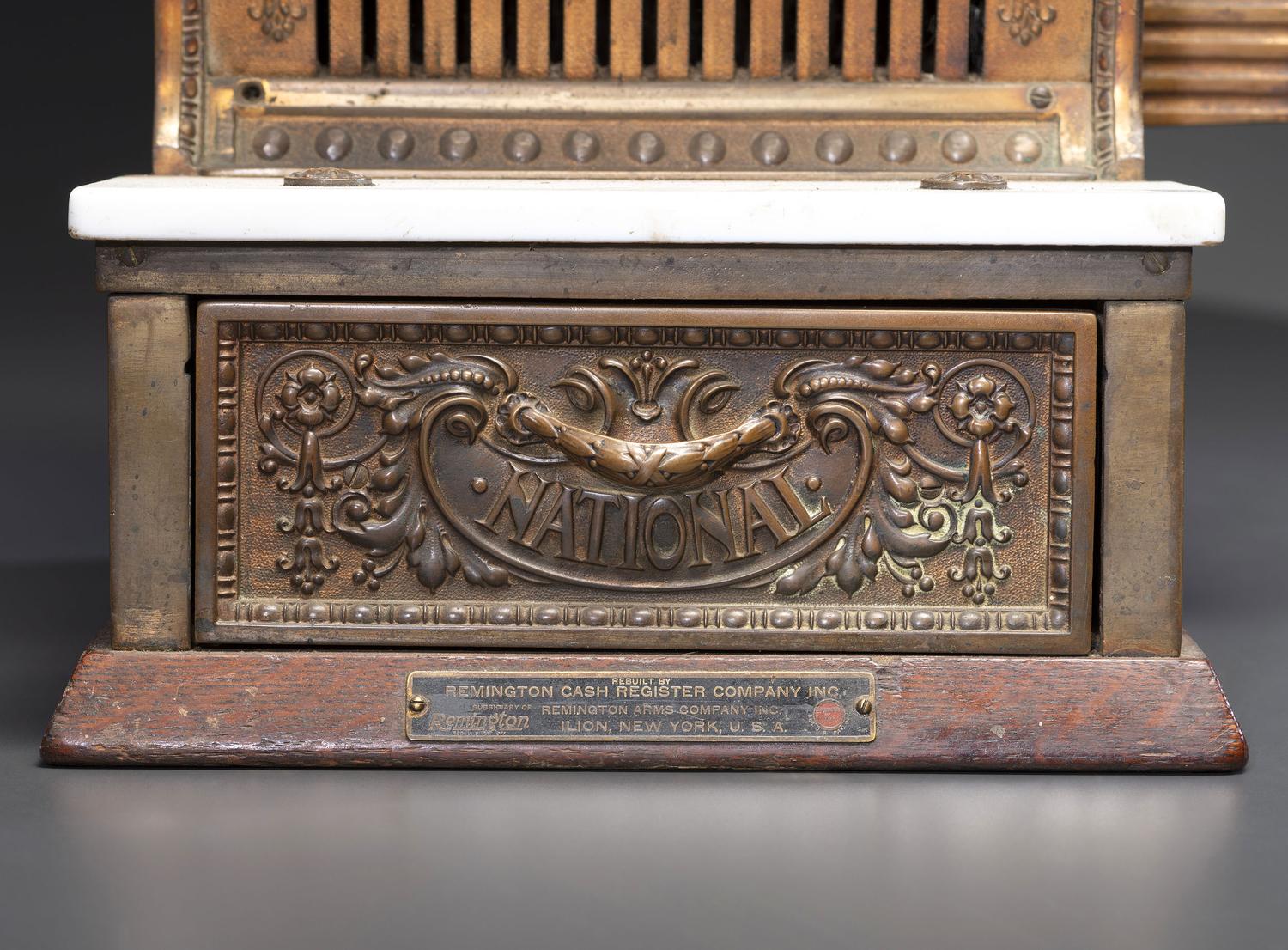 A National Brass Cash Register