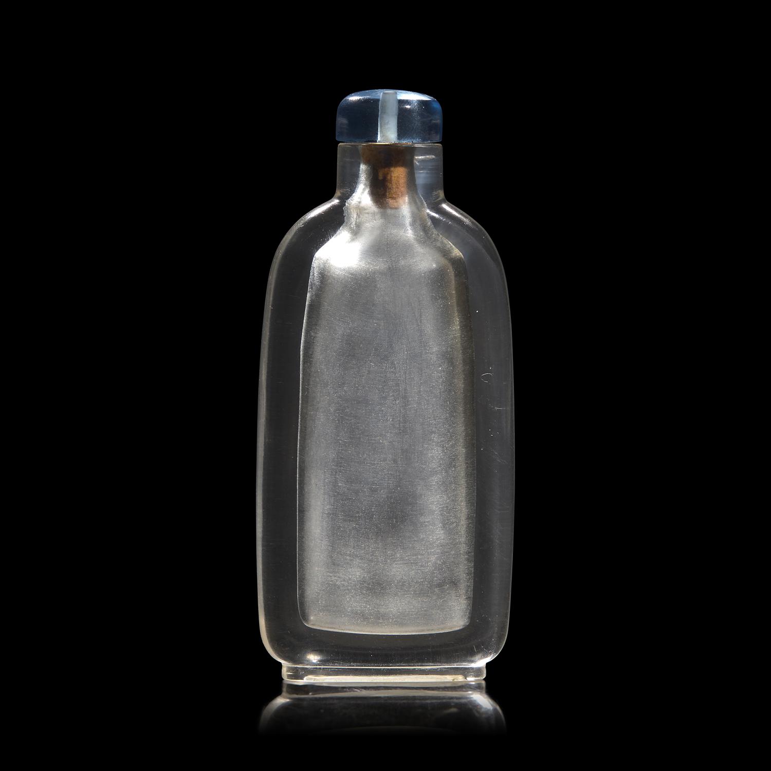 A Very Fine Chinese Rock Crystal Snuff Bottle, Possibly 19th Century