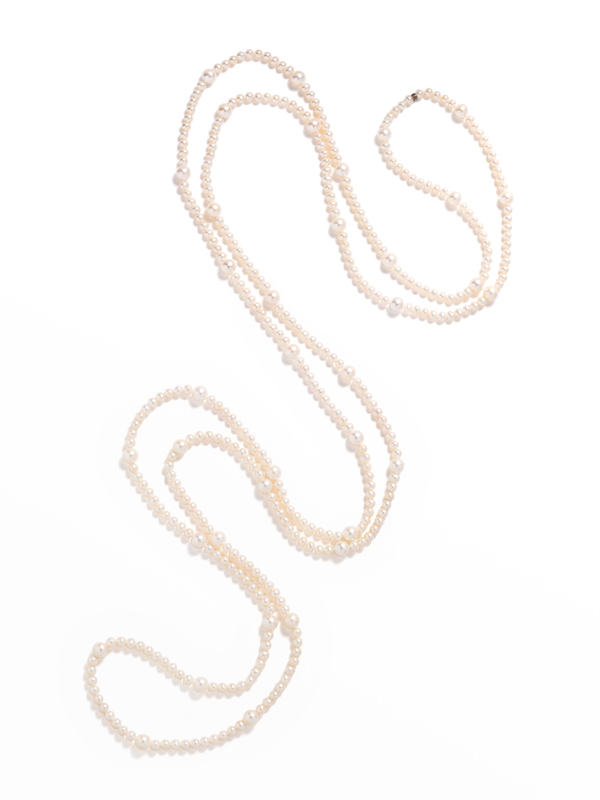 TIFFANY & CO., CULTURED PEARL NECKLACE