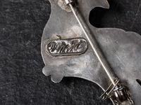Silver Bracelet. Pendant, and Pin/Brooch