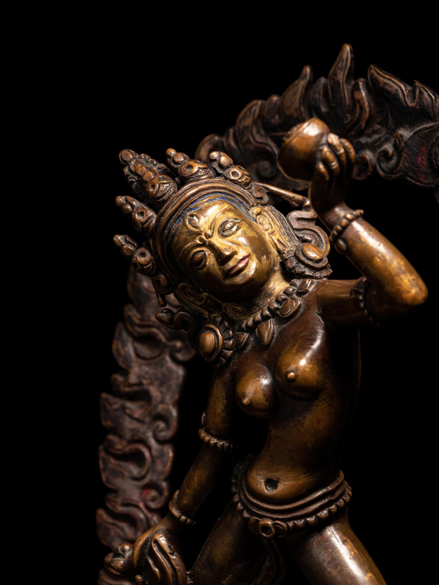 A Tibetan Bronze Figure of Vajrayogini