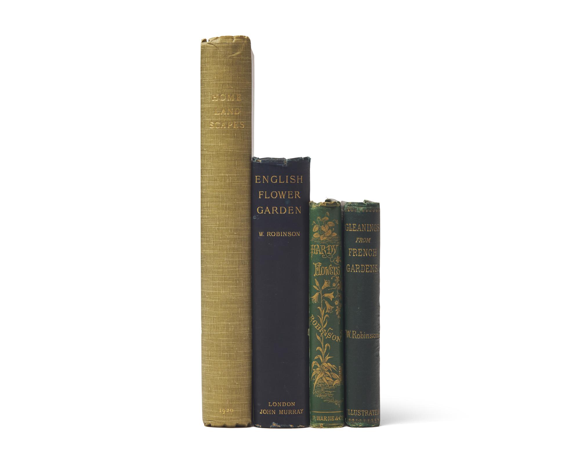 [Gardening] Robinson, W(illiam). Group of Four Works