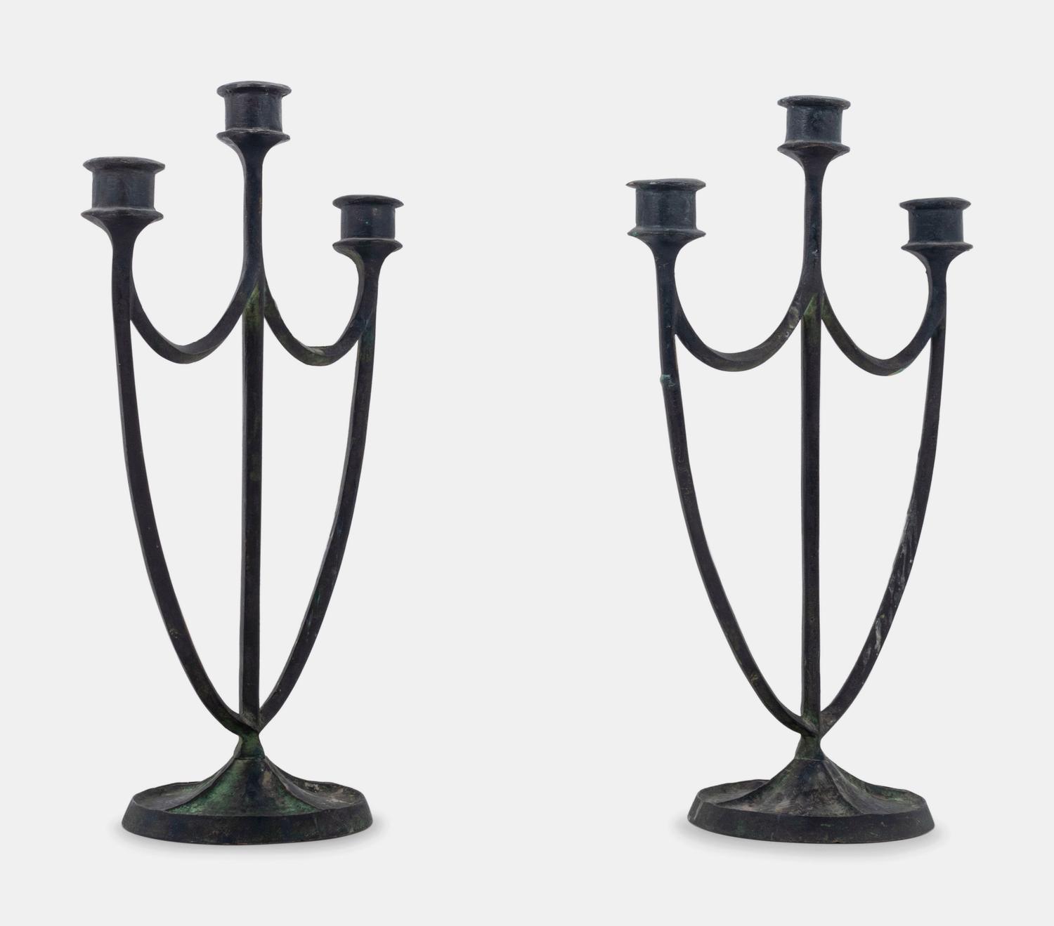 Pair of Candlesticks, 1918