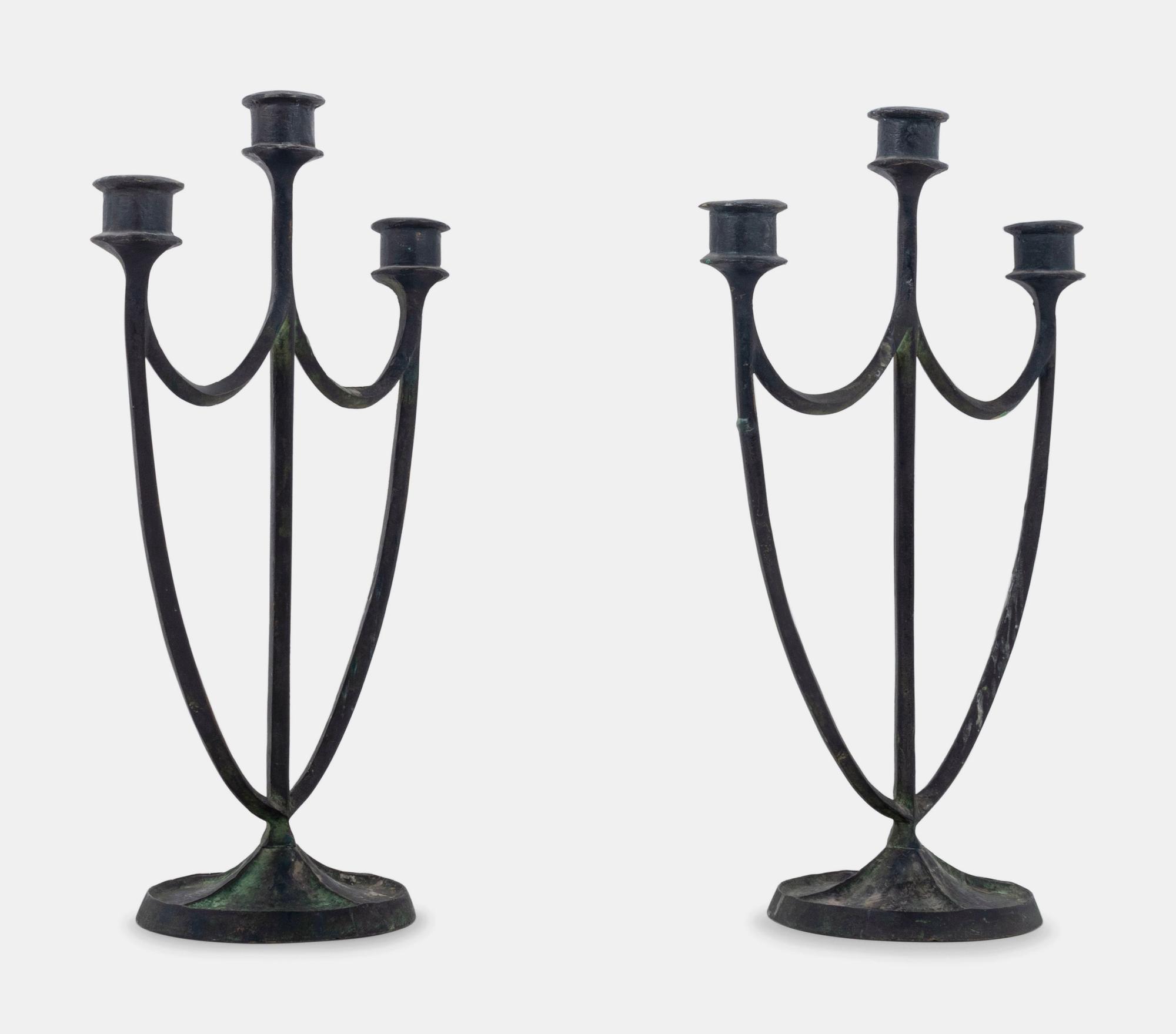 Pair of Candlesticks, 1918