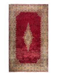 A Kerman Wool Rug