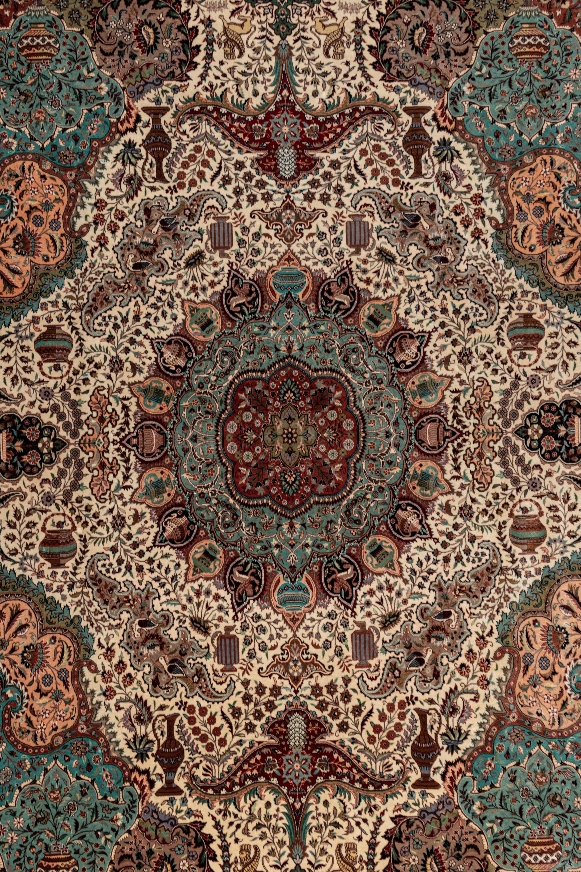 A Kirman Wool Rug