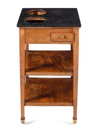 A Directoire Style Marble-Top Rafraîchissoir