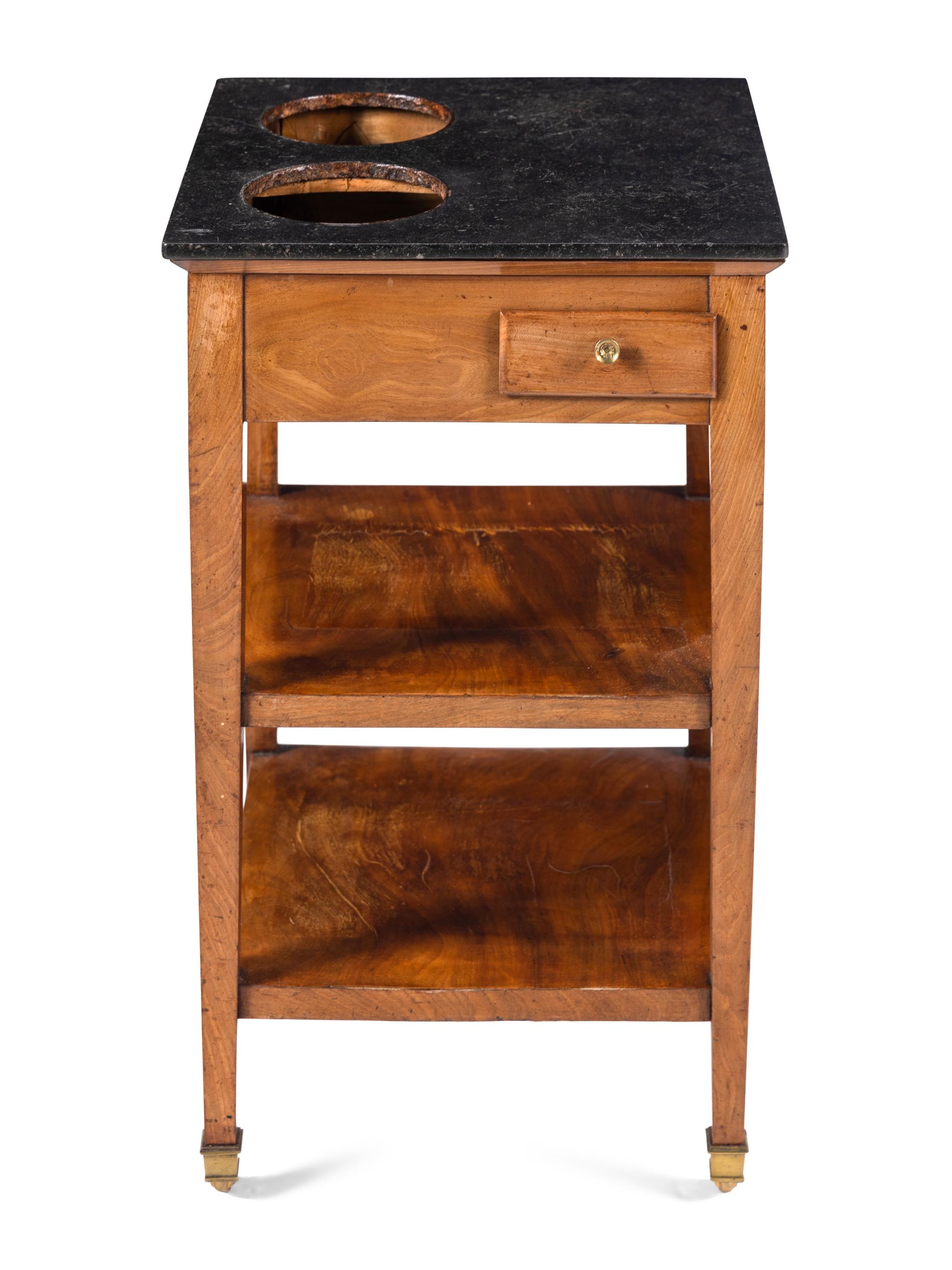 A Directoire Style Marble-Top Rafraîchissoir
