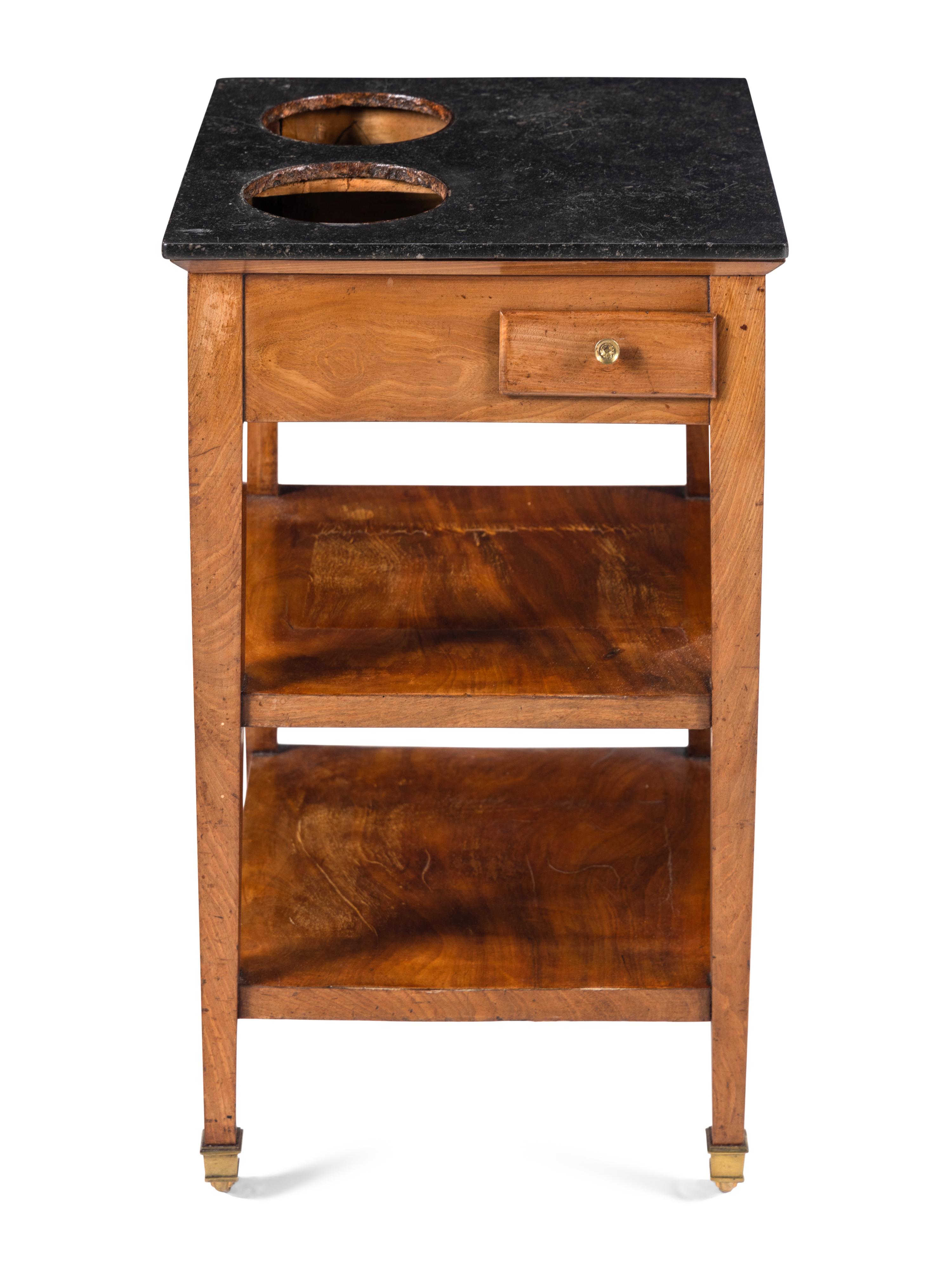 A Directoire Style Marble-Top Rafraîchissoir