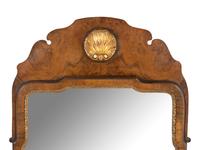 A Regency Style Parcel-Gilt Mahogany Mirror