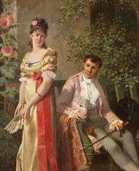Charles-Desire Hue (French, 1825-1883)
