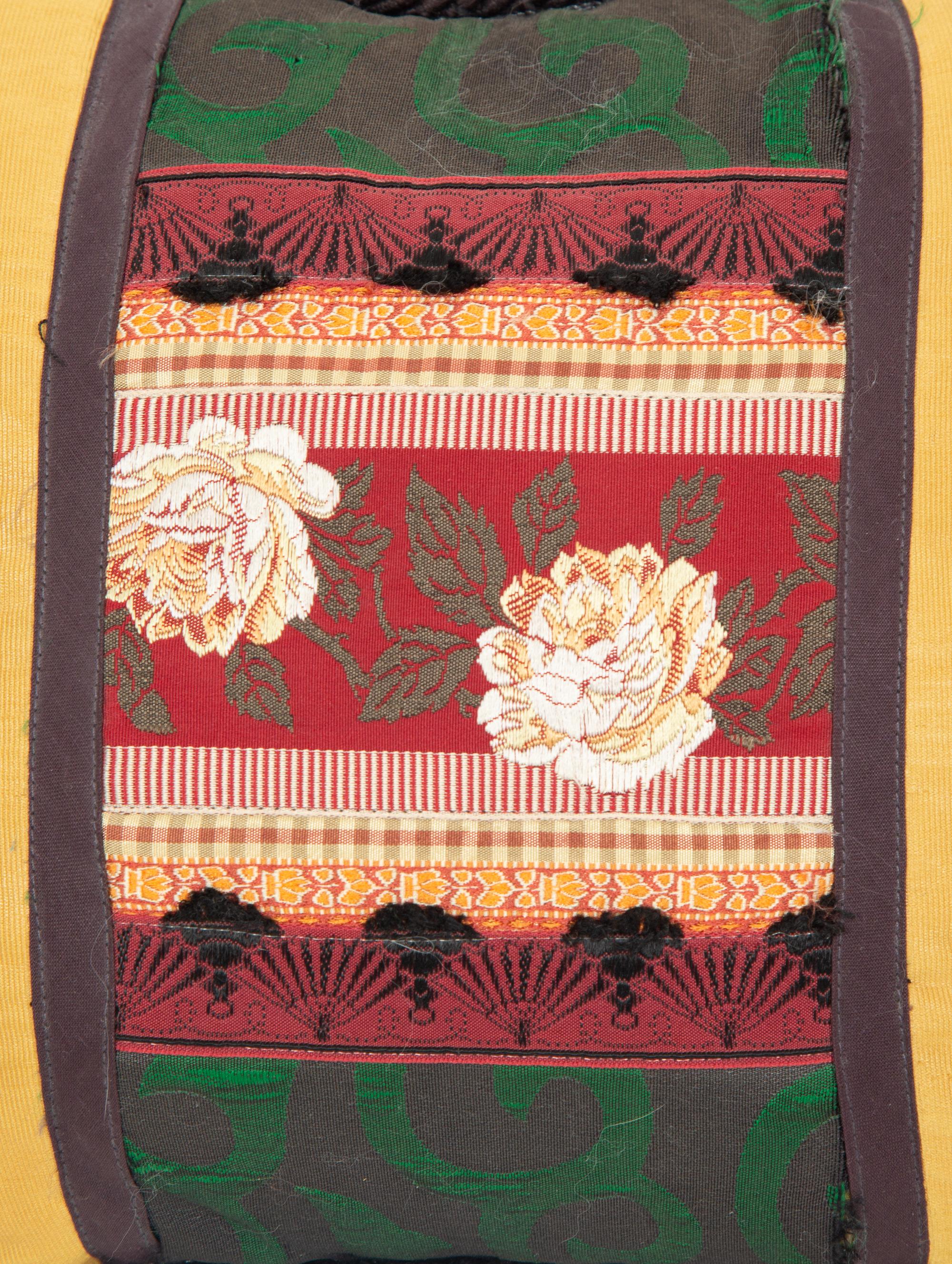 Nine French Patchwork Pillows