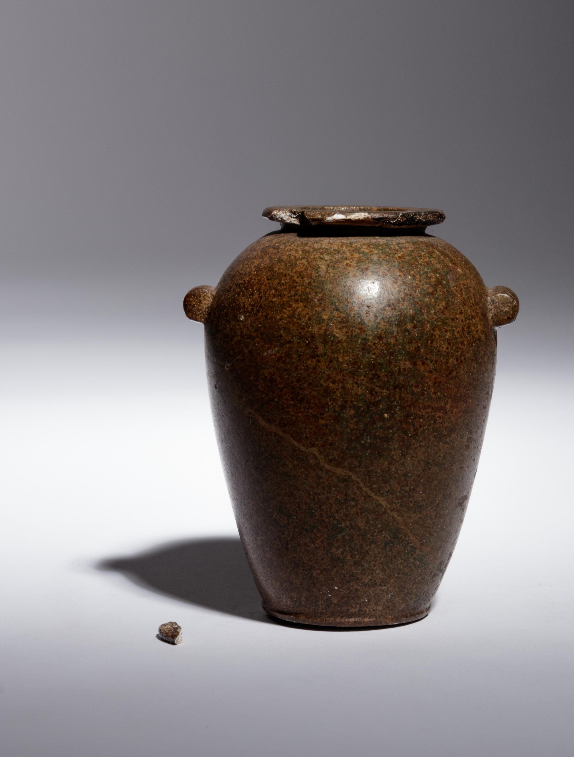 An Egyptian Granite Jar