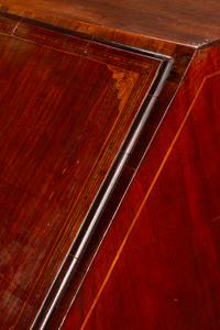 A George III Inlaid Mahogany Slant-Front Desk — 19TH CENTURY