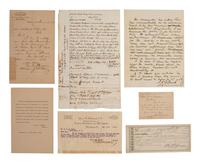 [SOUTH CAROLINA]. Group of 19th-century legal documents, including: