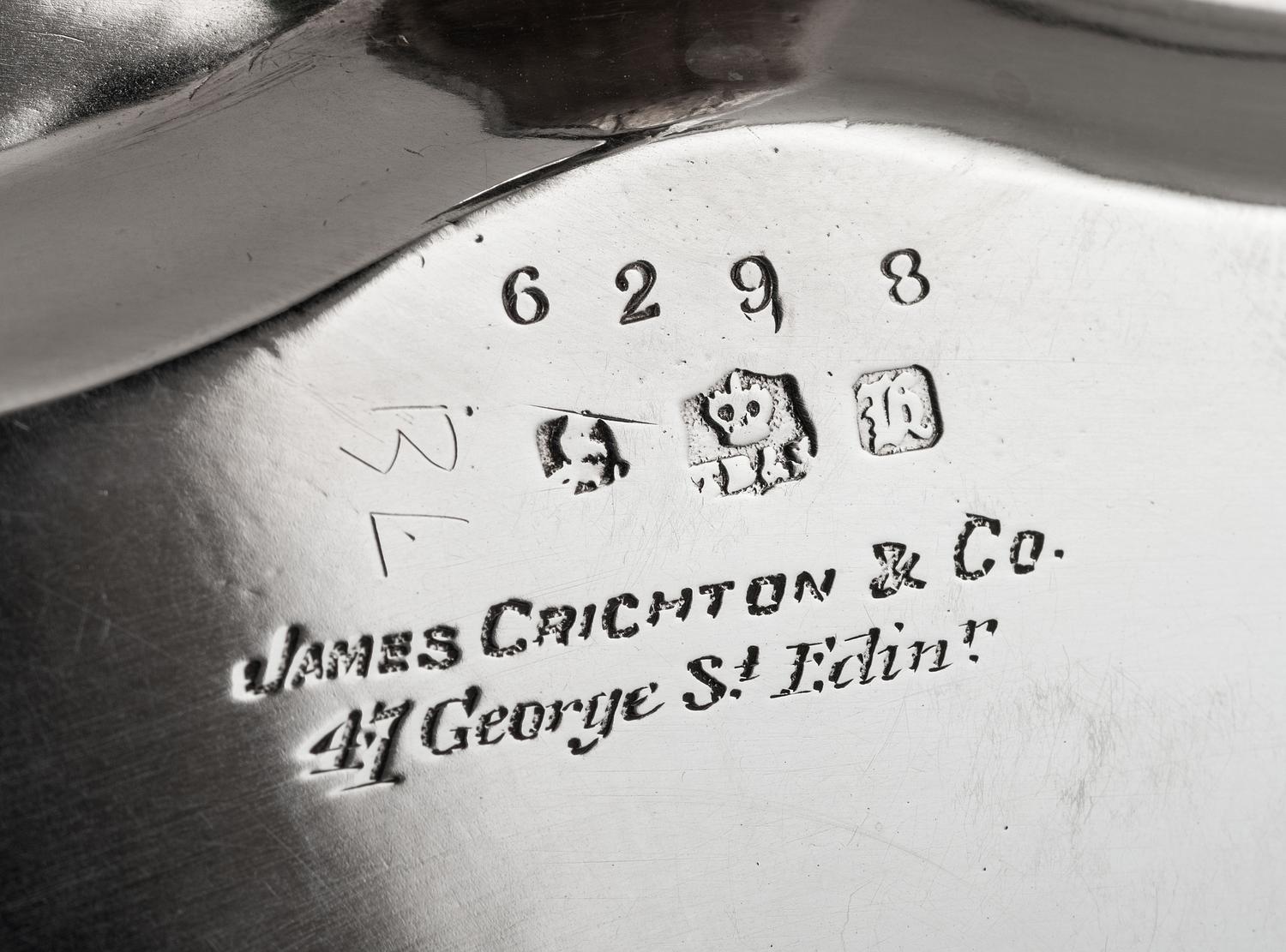 Five American Silver Plates