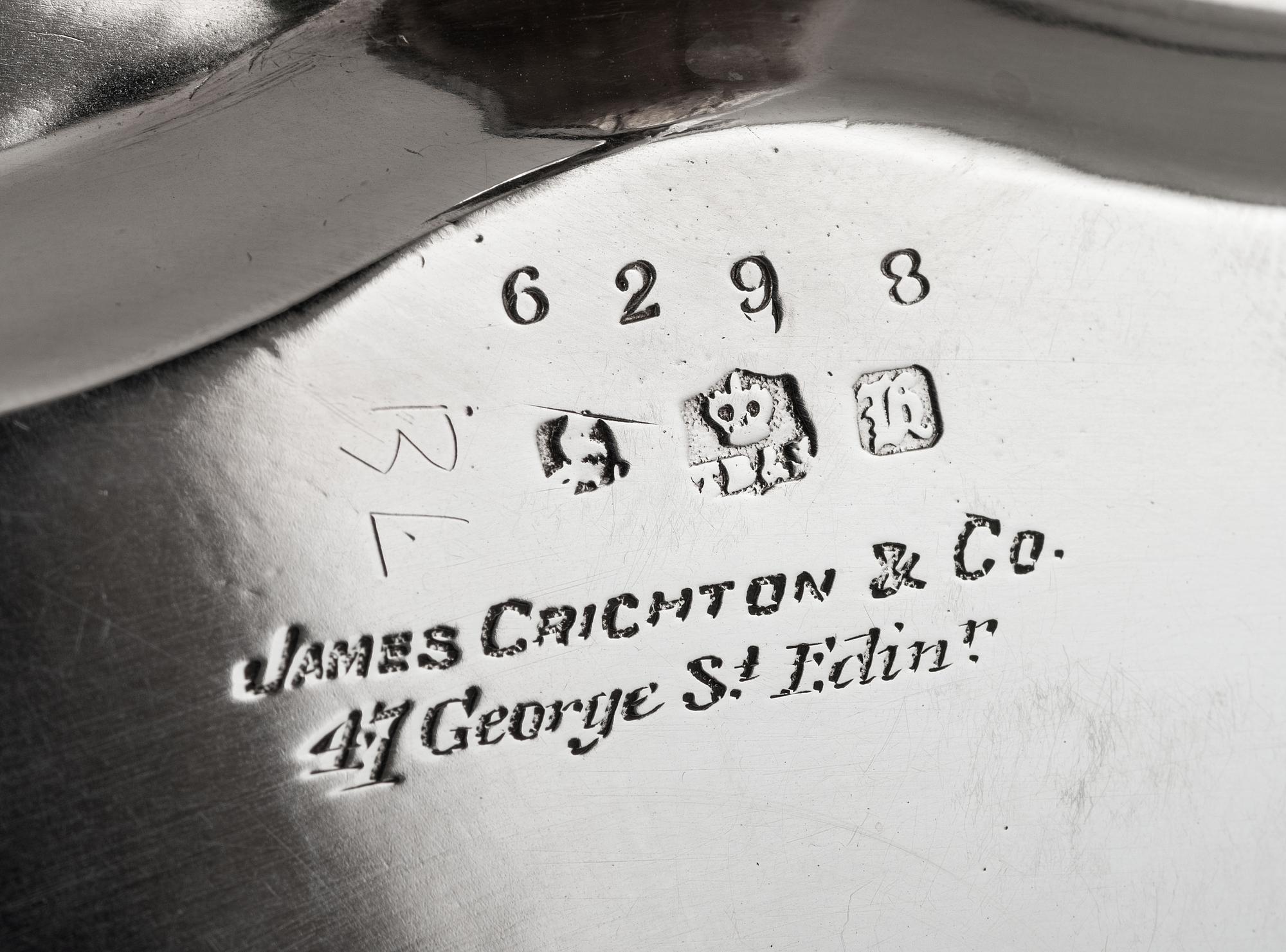 Five American Silver Plates