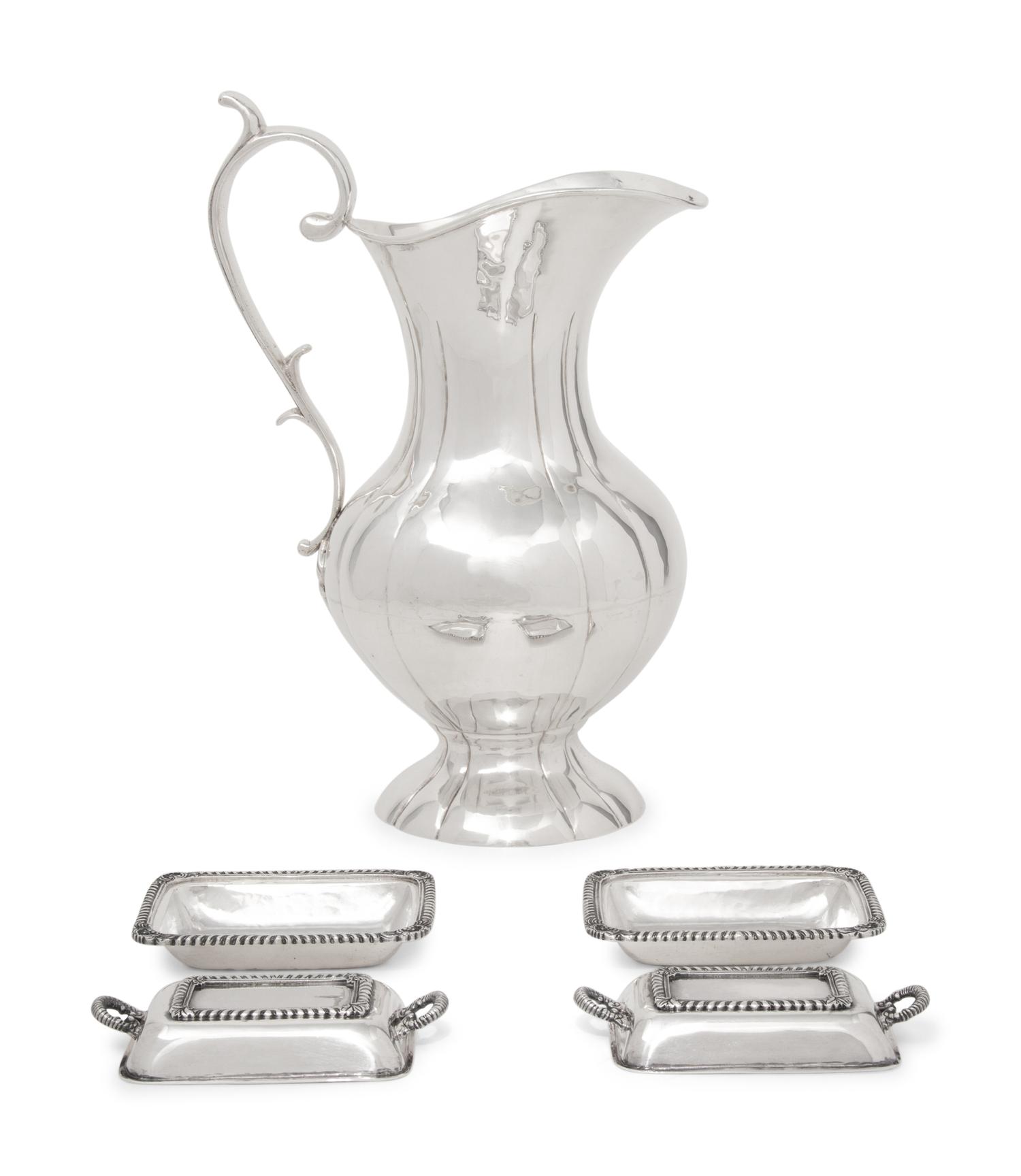 Three Mexican Silver Articles