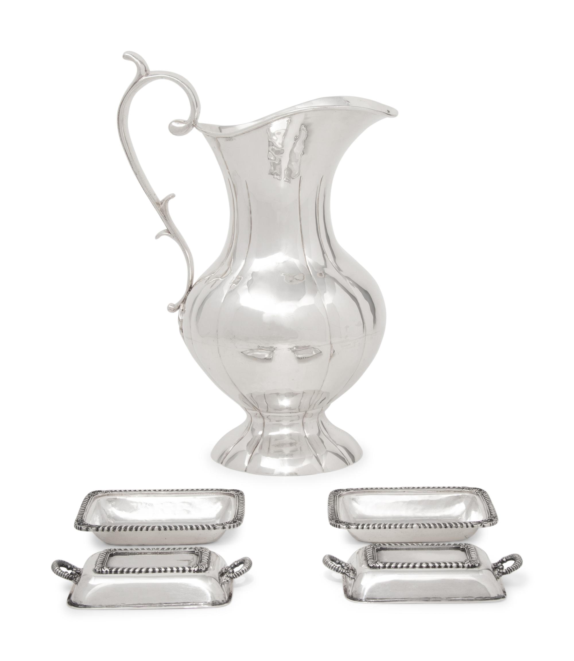 Three Mexican Silver Articles