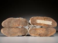 Northern Plains Beaded Hide Moccasins