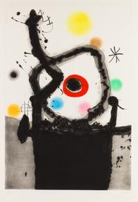 Joan Miro, (Spanish, 1893-1983), Le Rebelle, 1967