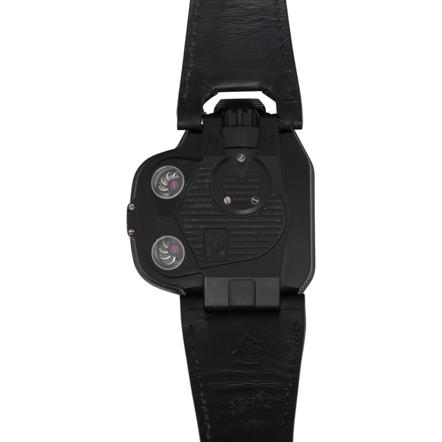 URWERK, REF. UR-110 TURBINE TITANIUM WATCH