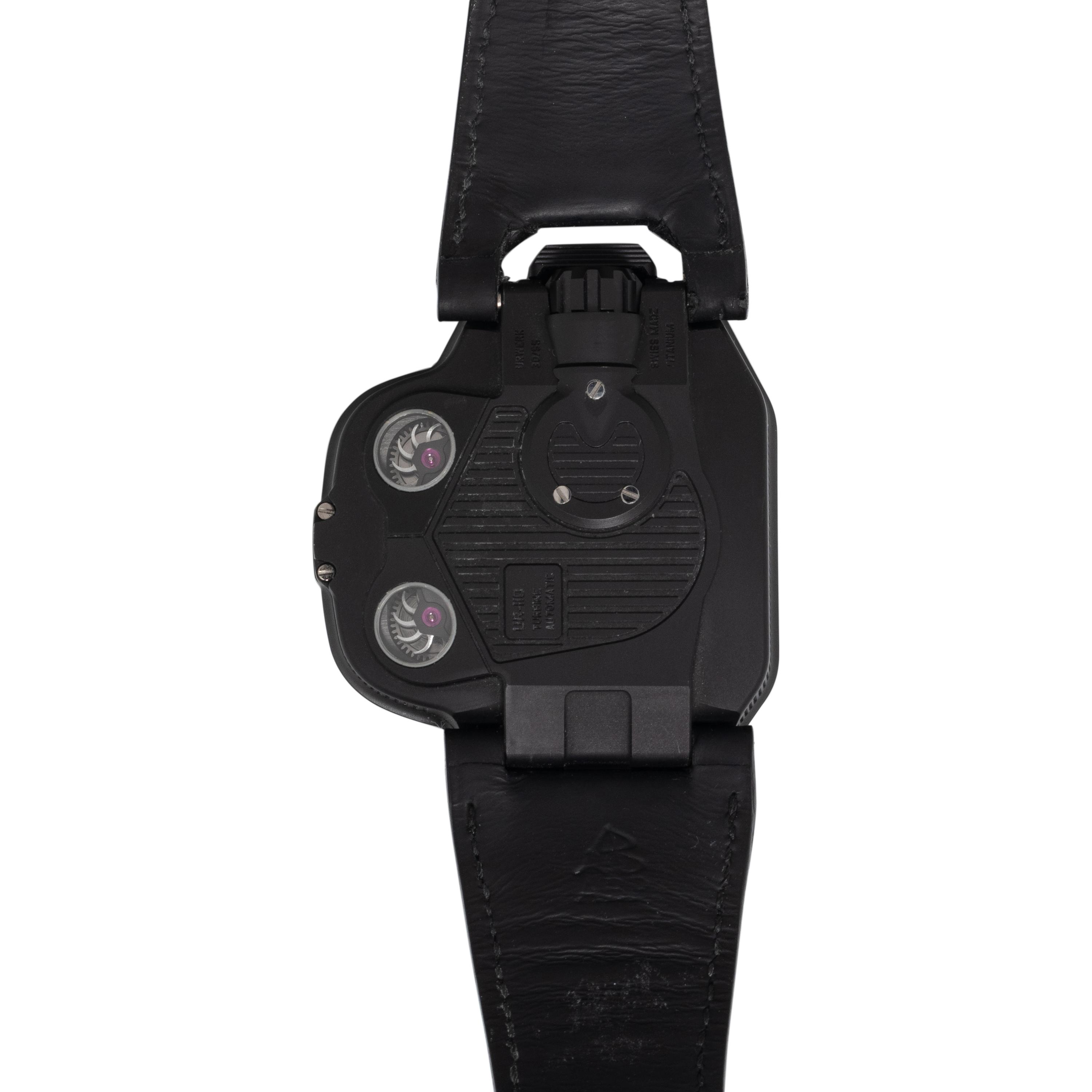 URWERK, REF. UR-110 TURBINE TITANIUM WATCH