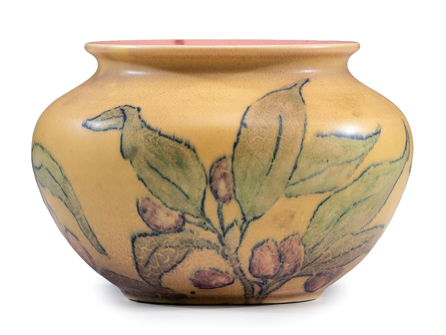 A Jens Jensen for Rookwood Pottery Vellum Vase