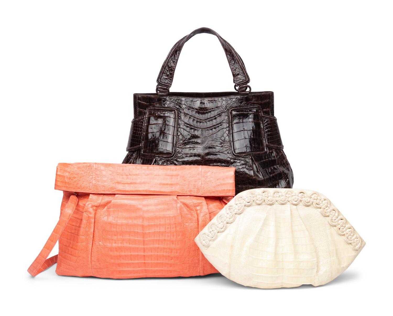 Nancy Gonzalez, Three Handbags
