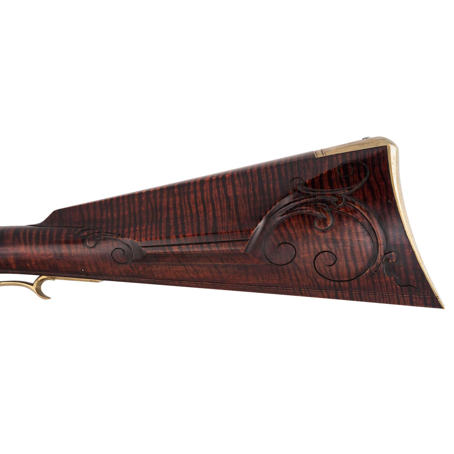 Contemporary Flintlock Longrifle by Jack Brooks