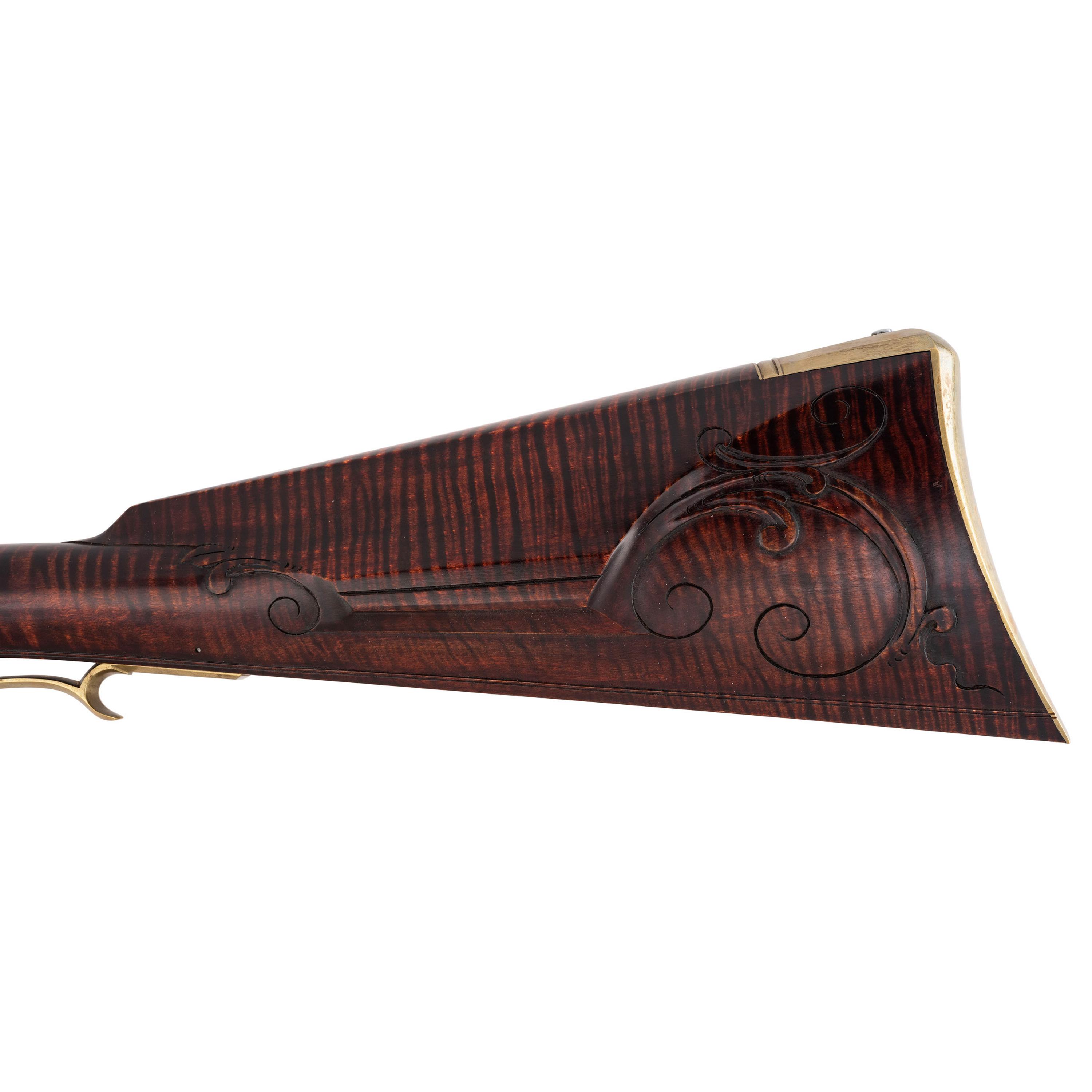 Contemporary Flintlock Longrifle by Jack Brooks